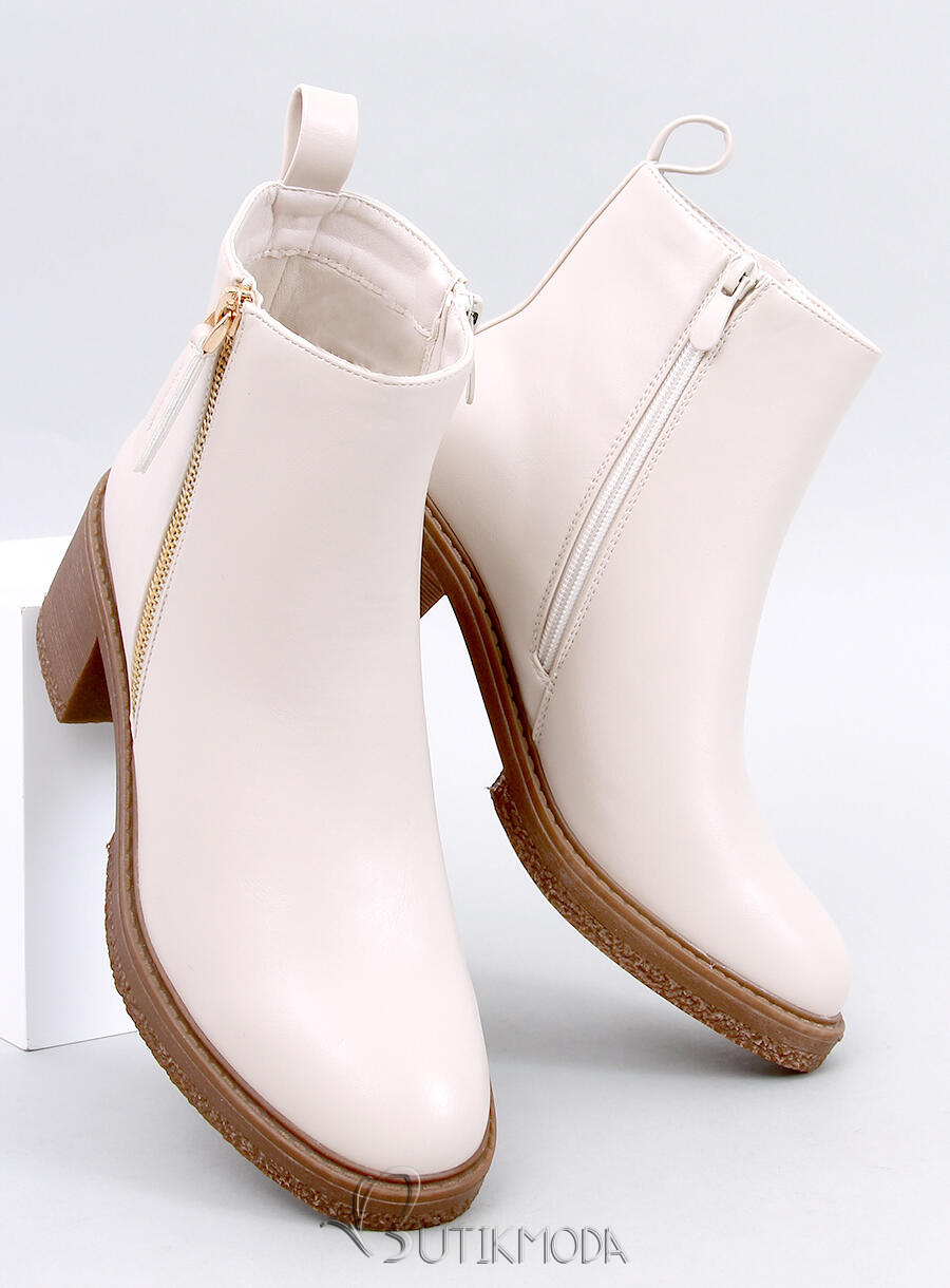 Botine bej deschis MINDY