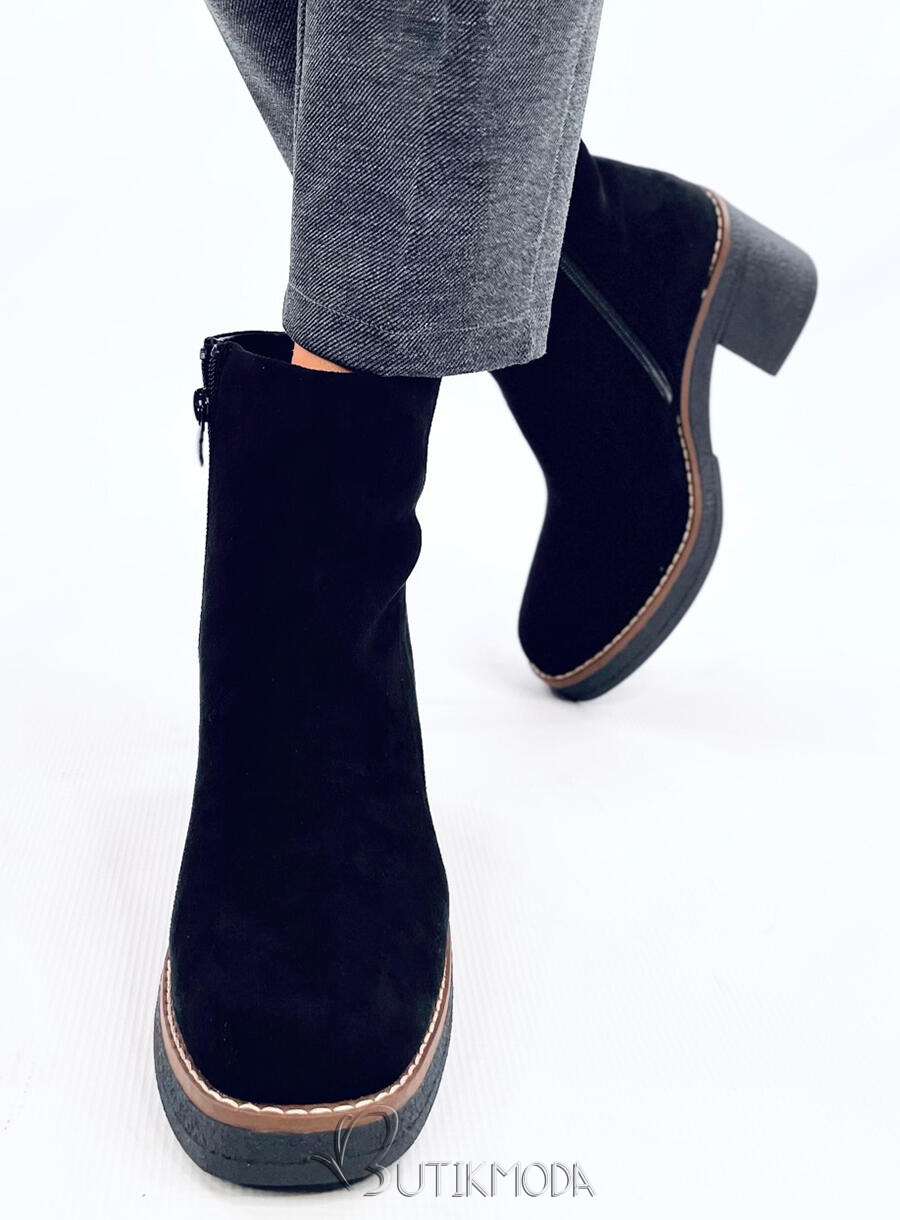 Botine ELZA negre