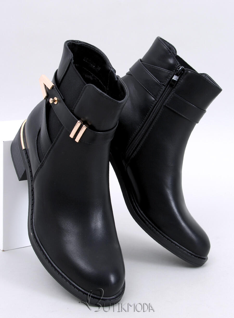 Botine negre SABINE