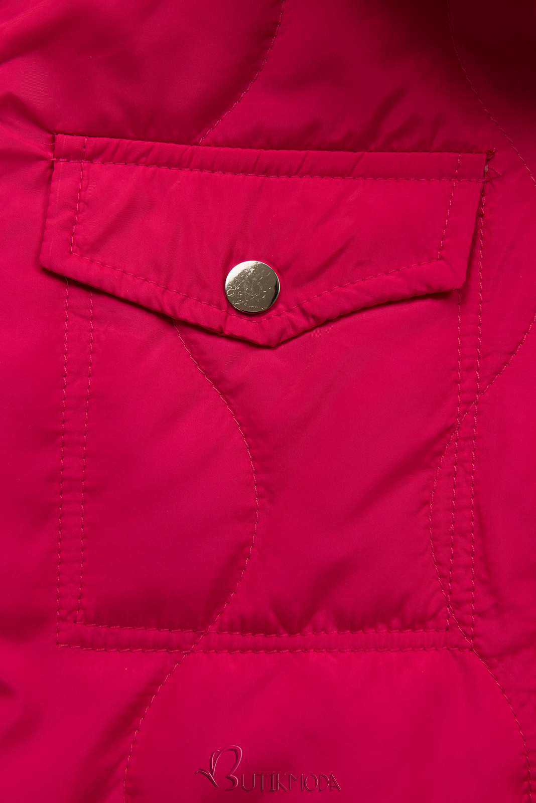 Jachetă de primăvară roz în croială A