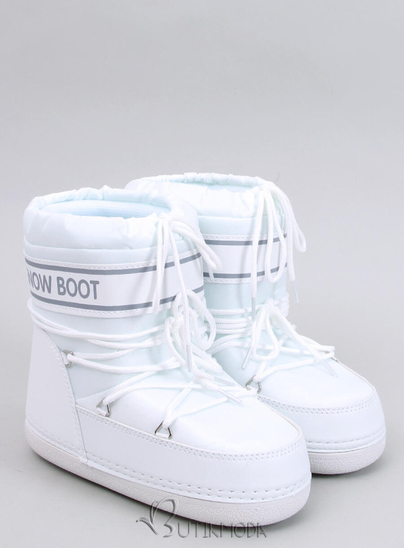 Pantofi de zăpadă josi albi