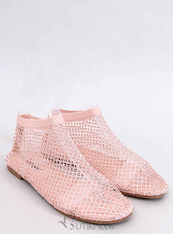 Sandale de damă din plasă roz