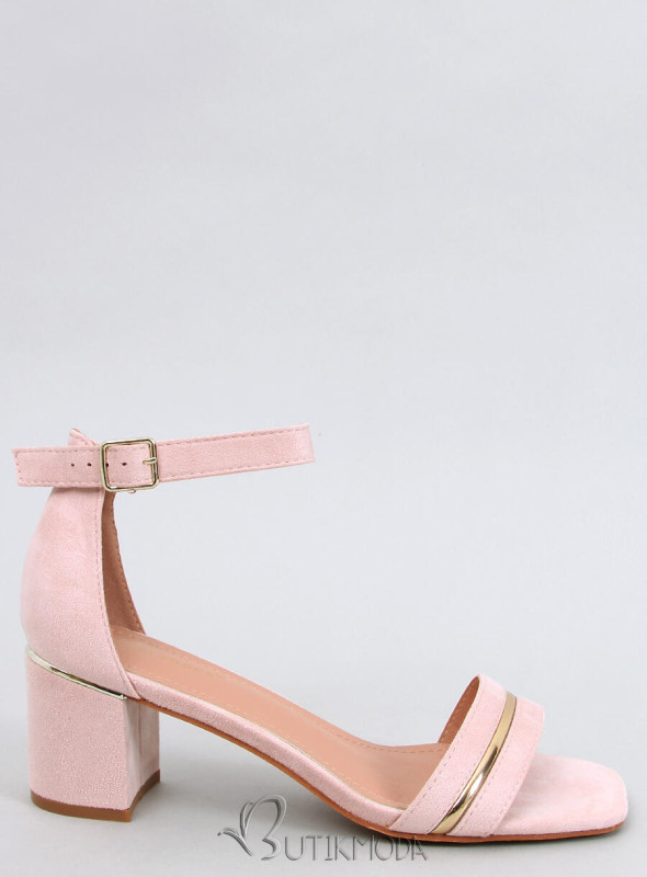 Sandale roz deschis joase elegante