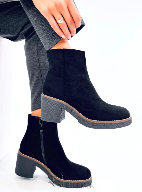 Botine ELZA negre