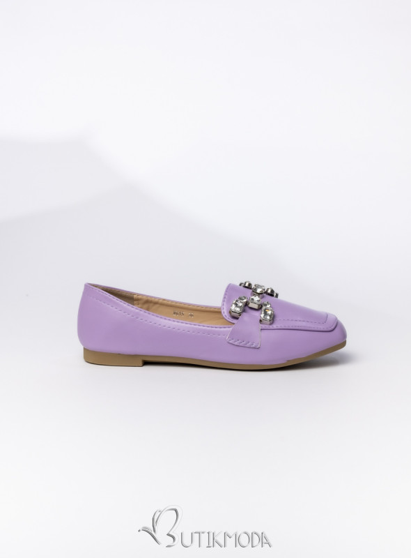 Mocasini de dama EMMA liliac