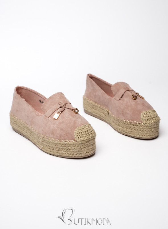 Espadrile roz dama CITY BREAK