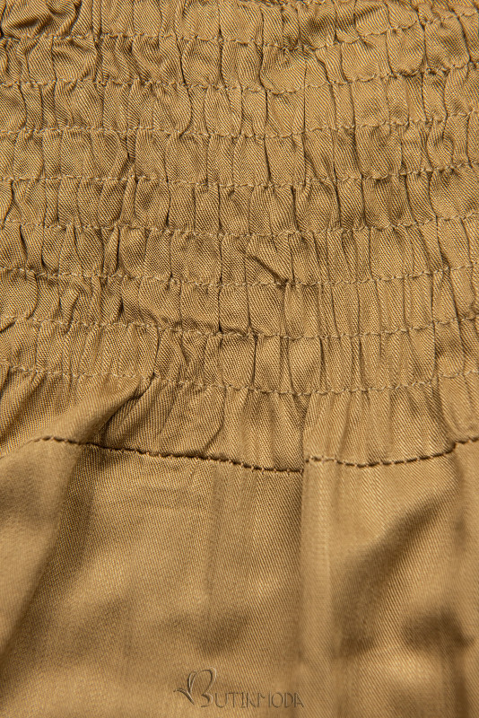 Salopetă maro nisip