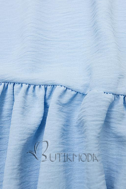 Rochie de vară baby blue din viscoză