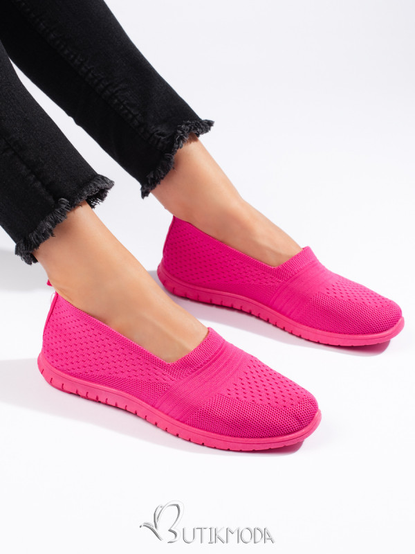 Adidași roz slip-on sport