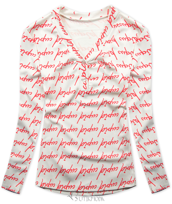 Tricou cu imprimeu inimioare CUPID HEART9