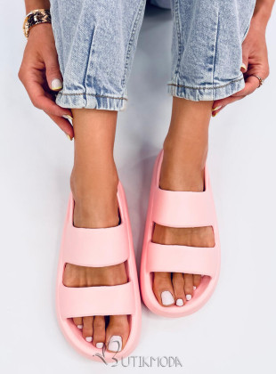 Sandale din spumă roz deschis