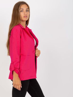 Sacou dres fucsia cu buzunare RUE PARIS