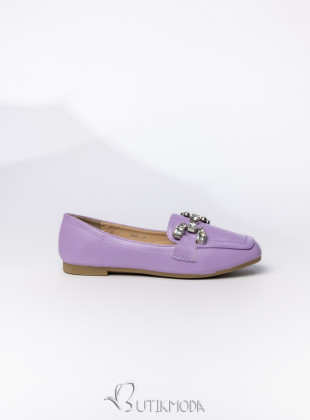 Mocasini de dama EMMA liliac