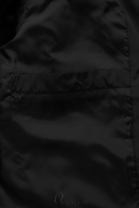 Jachetă matlasată pentru perioada de tranziție neagră