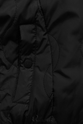 Jachetă matlasată pentru perioada de tranziție neagră