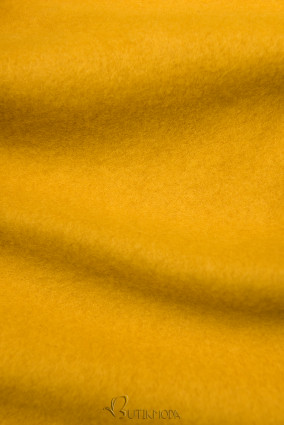 Hanorac galben cu căptușeală în dungi