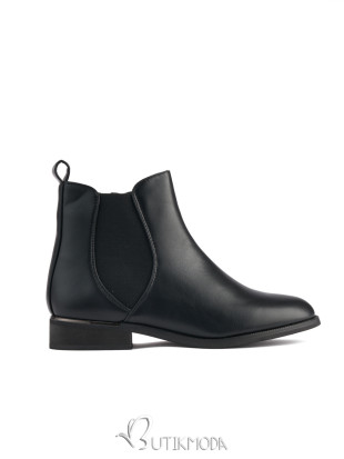 Botine negre clasice