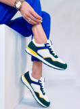 Adidași sport verzi și albi