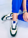 Adidași sport verzi și albi