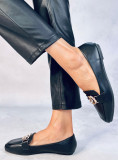 Mocasini eleganți de damă negri