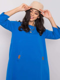 Rochie albastră închisă lejeră