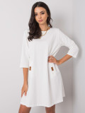 Rochie albă lejeră