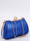 Geantă clutch albastru cobalt