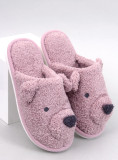 Papuci de damă roz TEDDY BEAR