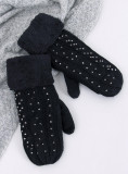 Mănuși de damă decorate negre
