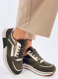 Pantofi sport de damă kaki