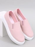 Teniși de damă slip-on roz deschis
