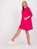 Rochie roz oversize