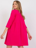 Rochie roz oversize