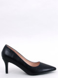 Pantofi stiletto clasice negri