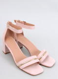 Sandale roz deschis joase elegante
