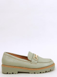 Mocasini verde deschis BRENDA