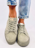 Adidași pastel HEART verde deschis