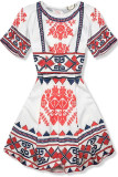 Rochie cu imprimeu FOLK