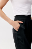 Pantaloni eleganți negri Elsa