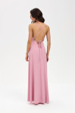 Liviana – rochie maxi roz