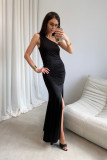 Rochie maxi neagră