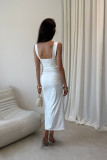 Rochie midi Zoya în culoarea ecru