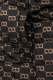 Parka de primăvară-toamnă reversibilă neagră