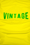 Rochie VINTAGE galbenă