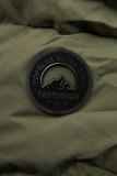 Geacă de iarnă cu glugă SNOW khaki