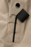 Palton/parka de tranziție cappuccino