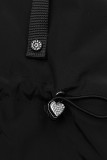 Palton/parka de tranziție negru
