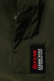 Palton/parka prelungit/ă kaki