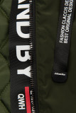 Palton/parka prelungit/ă kaki
