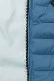 Jachetă de tranziție reversibilă albastru deschis/baby bleu